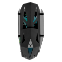 Case gamer TEROS TE-1314G, Mid Tower, USB 3.0 / USB 2.0, audio, ventilador ARGB, negro