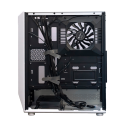 Case gamer TEROS TE-1322G, Mid Tower, USB 3.0 / USB 2.0, audio, ventilador RGB, blanco