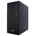 Case TEROS TE-1034S, Mini Tower ATX, 250 W, USB 3.0 / 2.0, audio HD, negro