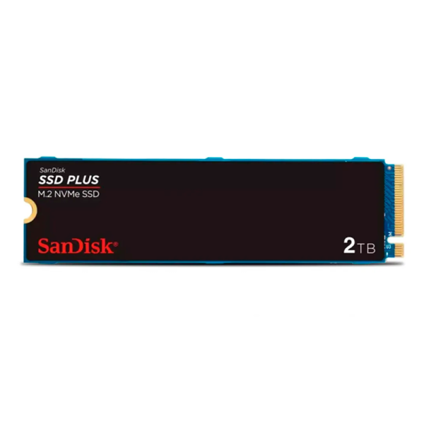 Unidad en estado sólido SanDisk 2TB SSD PLUS M.2 2280 NVMe PCIe Gen 3.0