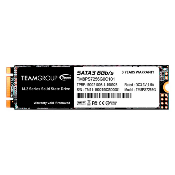 Unidad en estado solido TG MS30 M.2 2280 256GB SATA III 6Gb/s