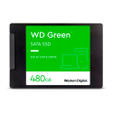 Unidad en estado solido Western Digital Green, WDS480G3G0A, 480GB, SATA 6Gb/s, 2.5", 7mm.