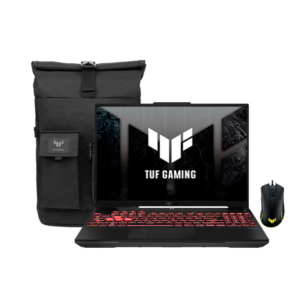 Laptop ASUS TUF GAMING F16 16" WUXGA IPS INTEL CORE I5-14450HX 8 GB DDR5 512 GB SSD M.2 PCIE 4.0 NVME NVIDIA GEFORCE RTX 5050 8 GB