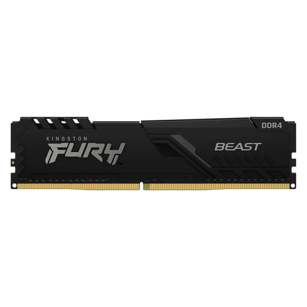 Memoria Kingston Fury Beast, 8GB, DDR4-3200MT/s, PC4-25600, CL16, 1.35V,288-Pines, XMP 2.0