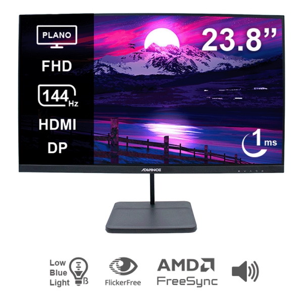 Monitor Plano ADVANCE ADV-2454S 23.8" FHD IPS 