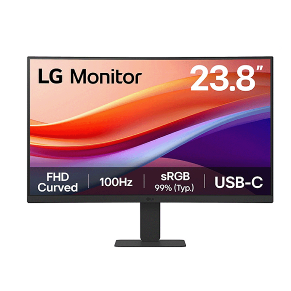 Monitor LG 24U421A-B Curvo (1500R) 23.8" FHD VA