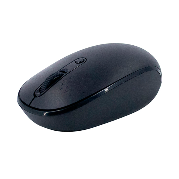 Mouse Inalámbrico Teros TE-1237S, BT 5.0, 2.4GHz, USB, Color Negro