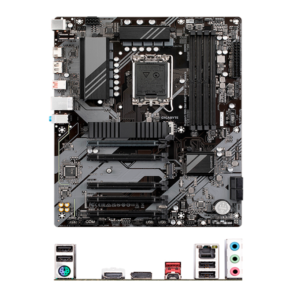 Motherboard Gigabyte B760 DS3H, Chipset Intel B760, LGA1700, ATX