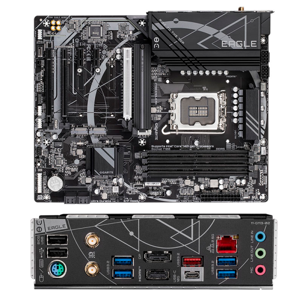 Motherboard Gigabyte Z790 EAGLE AX (rev. 1.0), Chipset Intel Z790, LGA1700, ATX