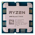 Procesador AMD Ryzen 5 7600X 4.7/5.3GHz, 32MB L3, 6-Core, AM5, 5nm, 105W.